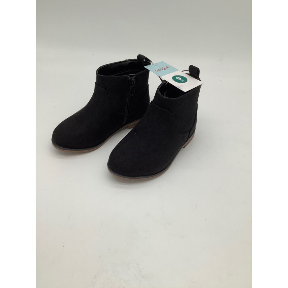 Cat and Jack black zip ankle boot sz 9 w B163 B164 B165 B166